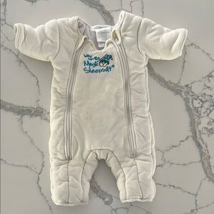 Cream Baby Merlin’s Magic Sleepsuit (S)